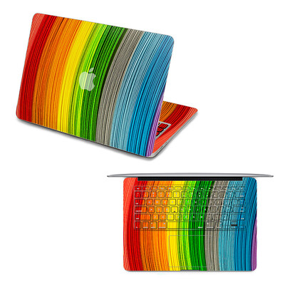 

GEEKIDMacbook Air 11 decal front sticker macbook keyboard sticker full decal rainbow top sticker