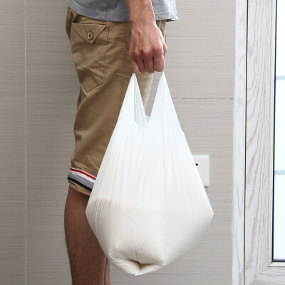 

Ou Runzhe trash bags 8L trash cans with disposable vests portable cleaning bag white large 300