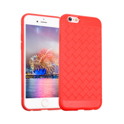 

Goowiiz Luxury Phone Case For Iphone 66S6 Plus6S Plus Ultra Thin Ventilation Grid Weave Soft Anti fall Full Protective