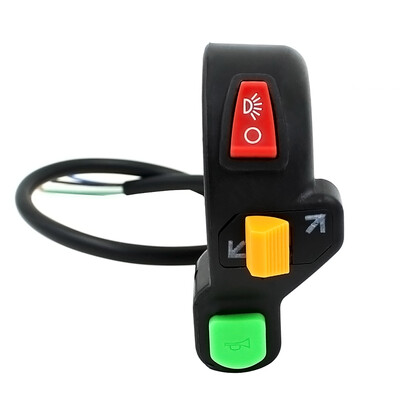 

Motorcycle Headlight Switch 78 Handlebar ATV Headlight ON-OFF Kill Stop Switch 3 in 1 Combination