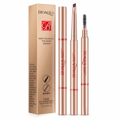 

Double-headed multi-purpose shaping eyebrow pencil thrush easy color makeup tool makeup pencil rotating eyebrow pencil