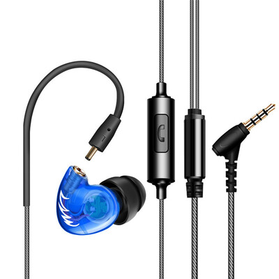 

DM300 Наушники-вкладыши Сабвуфер Trend Music Phone Противоскользящие наушники Plug HIFI MP3 Noise Reduction Спортивные наушники