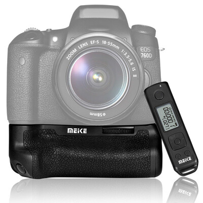 

Meike MK-760D Pro SLR камера для дистанционного управления и аккумуляторная батарея для Canon 750D / 760D
