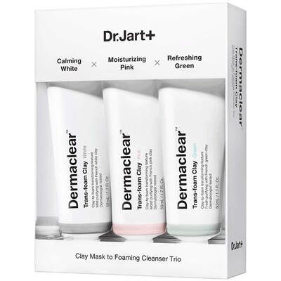 

South Korea Ti Jiating DrJart soothing multi-effect cleansing mask mud 50ml3 multi-effect clean oil control balance imported