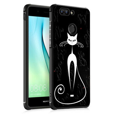 

Goowiiz Fashion Phone Case For Huawei NovaNova 2Nova 2 Plus Luxury 3D Cute Cartoon Slim Full Soft Silicone