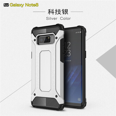 

Goowiiz Phone Case For Samsung Galaxy S8S8 PlusNote 8 King Kong Armor Fashion Bumper PC TPU Prevent falling