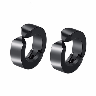 

Yoursfs Small Clip on Earrings for Men Stainless Steel Non Pierced Huggie Hoop Earrings
