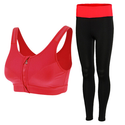 

Quickly Dry Sport Suit Gym Leggings Sport Bra Running Sets Sport Costumes For Women