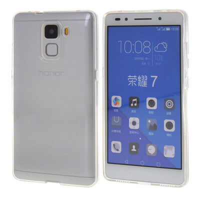 

MOONCASE Case for Huawei Honor 7 Flexible Durable Soft Gel TPU Silicone Skin Slim Cover Clear