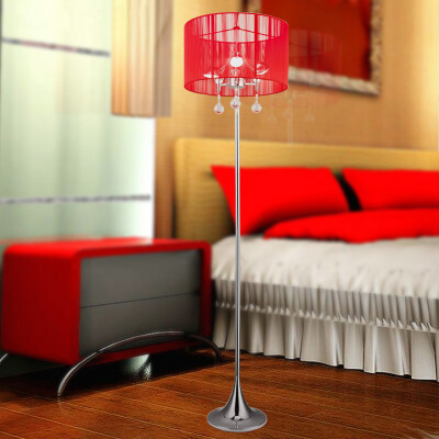 

【Jingdong Supermarket】 Guan Ya LED floor lamp living room study bedroom bedside modern European crystal creative bionic modeling adjustable light floor lamp LA-W215