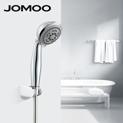 

JOMOO Bathroom Shower Bath Shower Set Waterfall ABS Round Shower Head With Shower Hose Wall Bracket Hand Hold Showerhead