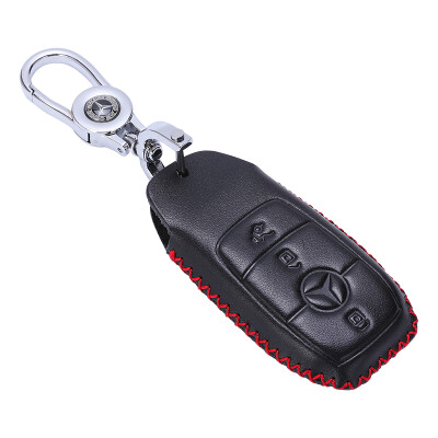 

KING ETING Mercedes Key Case Leather Key Case Car Keychain