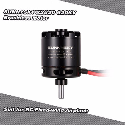 

SUNNYSKY X2820 920KV 3-5S Brushless Motor for RC Airplane Aerobatic Fixed-wing Drone