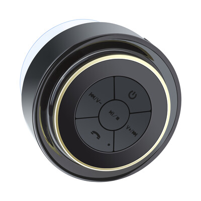 

TOPROAD IPX5 Waterproof Bluetooth Speaker Wireless Stereo MP3 Player Mini Speakers with Suction Cup Built in Microphone for Camp