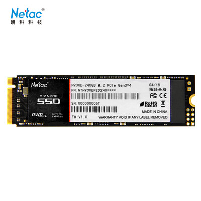 

Netac N930E 240GB M2 NVMe SSD