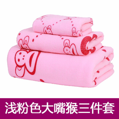 

Towel set - bathtowel washtowel handtowel 100 cotton terry cloth 3pcsset bath towel handtowel cerchief gift towl sets