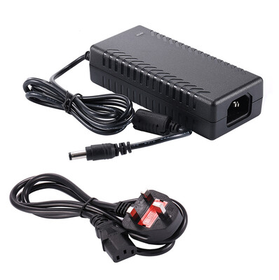 

COOLM AC DC 12V 4A Power adapter Supply 48W Charger 55mm x 25mm US AU EU UK Cable Cord High Quality with New IC Chip