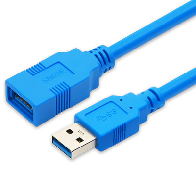 

Yamazawa (SAMZHE) UK-650 USB3.0 высокоскоростная линия передачи данных для передачи данных на женский AM / AF кабель для передачи данных U диск мыши клавиатура удлинительная линия синяя 5 метров