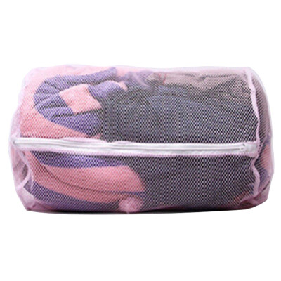 

Jingdong supermarket] Yunlei laundry bag large grid tube type washing bag 30 * 46cm 12087