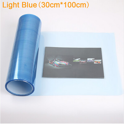 

Vinyl Three Layers 30cmX 100cm Motorcycle Auto Car Light Headlight Taillight Tinting Film Adhesive Film Sticker