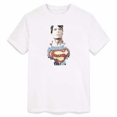 

REDBELLA Cool Comic Man T-shirt Ink Style Printed Cotton Tees Superhero Clark Tee Shirt Geek Design Mens Clothing Hot Sale 2018