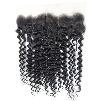 

NamiHair Wholesale Price 13X4 Lace Frontal Closure Deep Wave Remy Human Hair Ear To Ear Free Part With Baby Hair