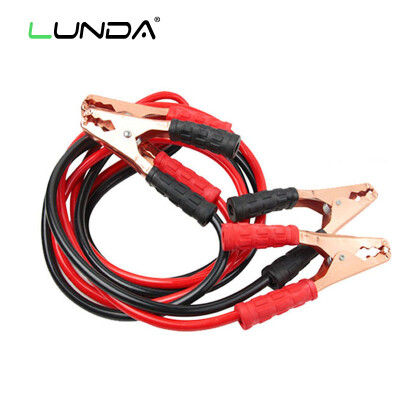 

LUNDA аккумуляторный кабель 220 см Heavy Duty 500AMP Аварийное зарядное устройство для зарядки аккумулятора начинает работу с автомобильным аккумулятором