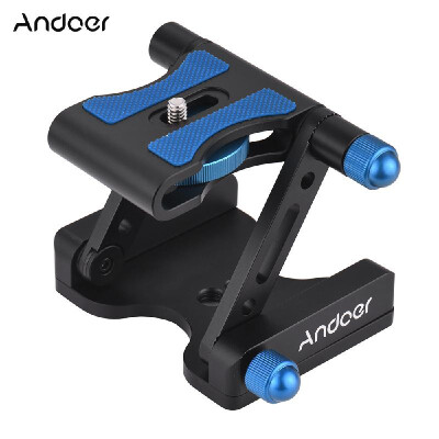 

Andoer Z7 Aluminum Alloy Tilt Head Zshaped Foldable Quick Release Plate Tilt Tripod Head for Canon Nikon Sony DSLR ILDC Camera