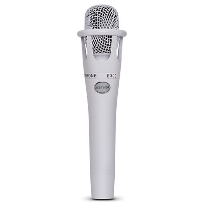 

E300 Condenser Handheld Microphone XLR Professional Large Diaphragm MIC With Stand For Computer Studio Vocal Recording Karaoke