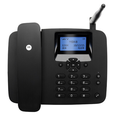 

Motorola (Motorola) FW200L беспроводного фиксированного мобильной карты телефона офис дом фиксированных стационарный беспроводной телефон карта для поддержки China Unicom мобильных SIM-карт (черный)