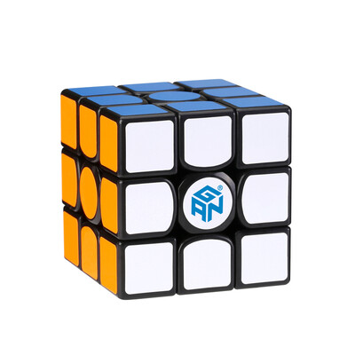

GAN356 Air SM third-order magnetic Rubiks Cube suit professional racing game with smooth educational toys black version