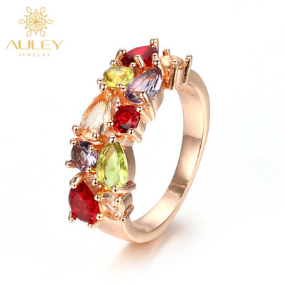 

Online sale antique ladies rose gold finger cz ring