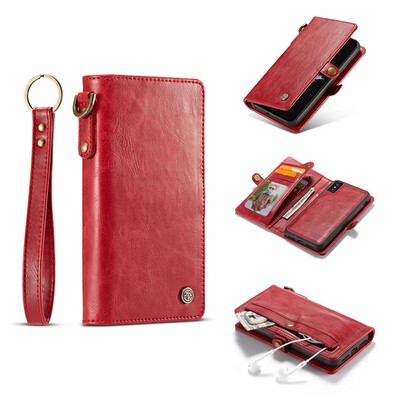 

Samsung Galaxy S8S8 PlusNote 8 Luxury Leather Commerce Multi-function Wallet Card Clip Protection Phone case