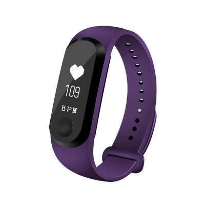 

Smart Bracelet Heart Rate Monitor Fitness Tracker Monitor Life Waterproof Sports Wrist Band Watch for Android And IOS