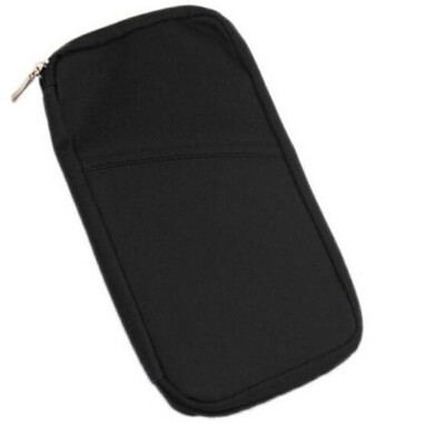 

Hot Wallet Purse Travel Passport Credit ID Card Cash Holder Case Document Bag