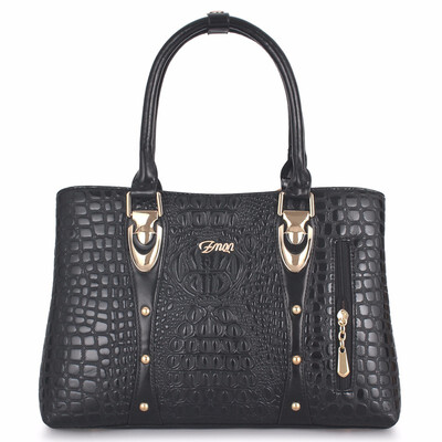 

ZMQN Luxury Handbags Women Bags Designer Bags For Women 2018 Fashion Crocodile Leather Tote Bags Handbag Women Famous Brand J869