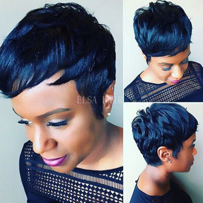 

Short  Lace Wig For Women Bob Cut Lace Wigs African American Human Hair wigs Unprocessed Virgin Brazilian Hair Pre-Pluck Hair