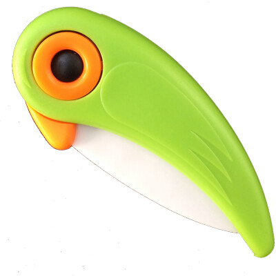 

Bing Feng ceramic folding knife fruit knife peeler IC-33G (green, orange, yellow) color random