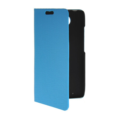 

MOONCASE Slim Leather Side Flip Wallet Card Slot Pouch Stand Shell Back ЧЕХОЛ ДЛЯ Motorola Moto Droid Turbo XT1254 Blue