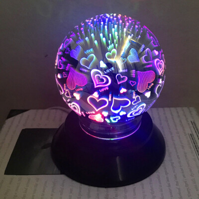 

JULELYS USB AA Battery 3D Magic LED Star Moon Lamp Home Bedroom Bedside Lamp Creative Gift Night Light For Birthday Decorations