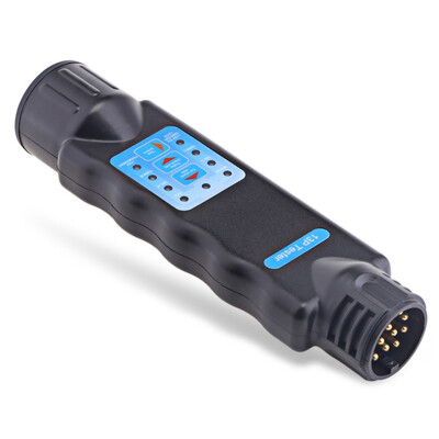 

T23331 13 Pin Trailer Plug Socket Connection Tester Vehicle Diagnostic Tool Indicate problems of car wires quickly