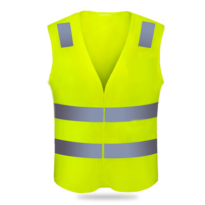

Tang Chi CT reflective vest vest reflective clothing traffic riding vest car safety warning vest traffic police sanitation construction duty safety clothing fluorescent two horizontal four point magic stickers