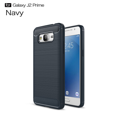 

Goowiiz Phone Case For Samsung Galaxy J2 PrimeG530Grand Prime Fashion Slim Carbon Fiber TPU Soft Silicone