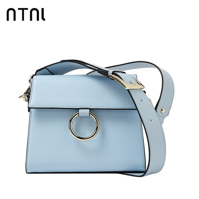 

NTNL fairy bag female 2018 new style fashionable style with genuine leather style 100 hand-in-hand bill of lading shoulder bag