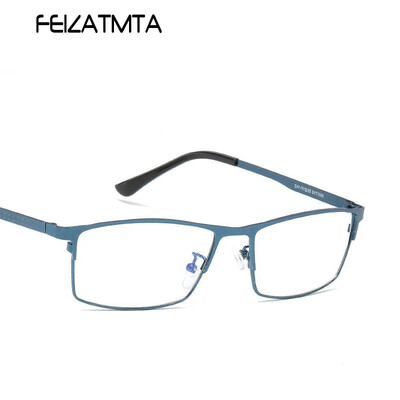 

FEIZATMTA Модные очки Frame Компьютерные очки Очки Радиационные стойкие очки для бизнеса Чтение Анти Blue Rays oculos