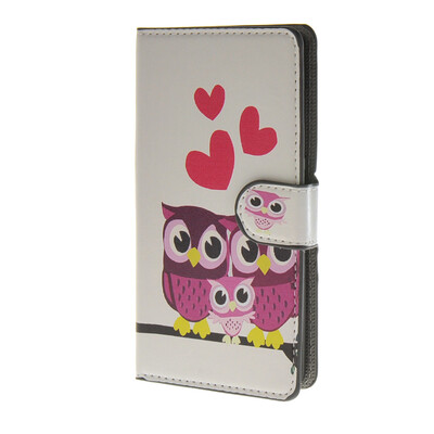 

MOONCASE Owl style Leather Wallet Flip Card Slot Stand Pouch чехол для Microsoft Lumia 540 A15