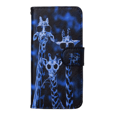 

MOONCASE чехол для iPhone 6 Plus / 6S Plus (5,5 ") Флип PU Держатель карты Стенд Кожаный Чехол обложка Feature No.A10