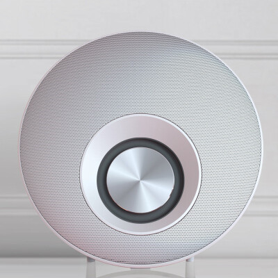 

Stylish Bluetooth Speaker Round Subwoofer Handsfree Microphone Support TF Card Frisbee Diaphragm Music Player