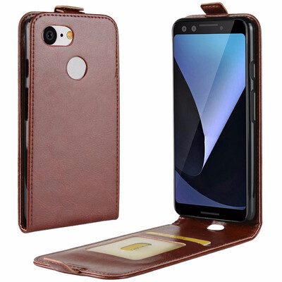 

for Google Pixel 3 WIERSS Flip Leather Case for Google Pixel 3  Pixel3  XL3 Retro Wallet Case Leather Cover Cases Fundas