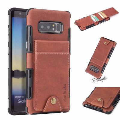 

SHS Phone Case For Samsung Galaxy J5 2017J5 ProJ7 2017J7 Pro European Fashion Linen Clasp Card slot Multifunctional Wallet